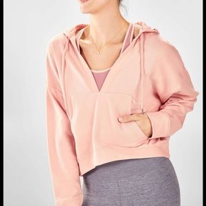 Pink fabletics hoodie